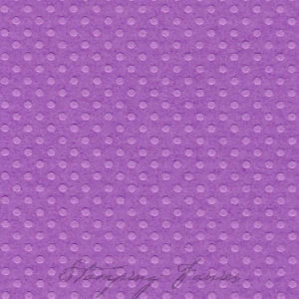 Bazzill Dotted Cardstock "Grape Jelly"